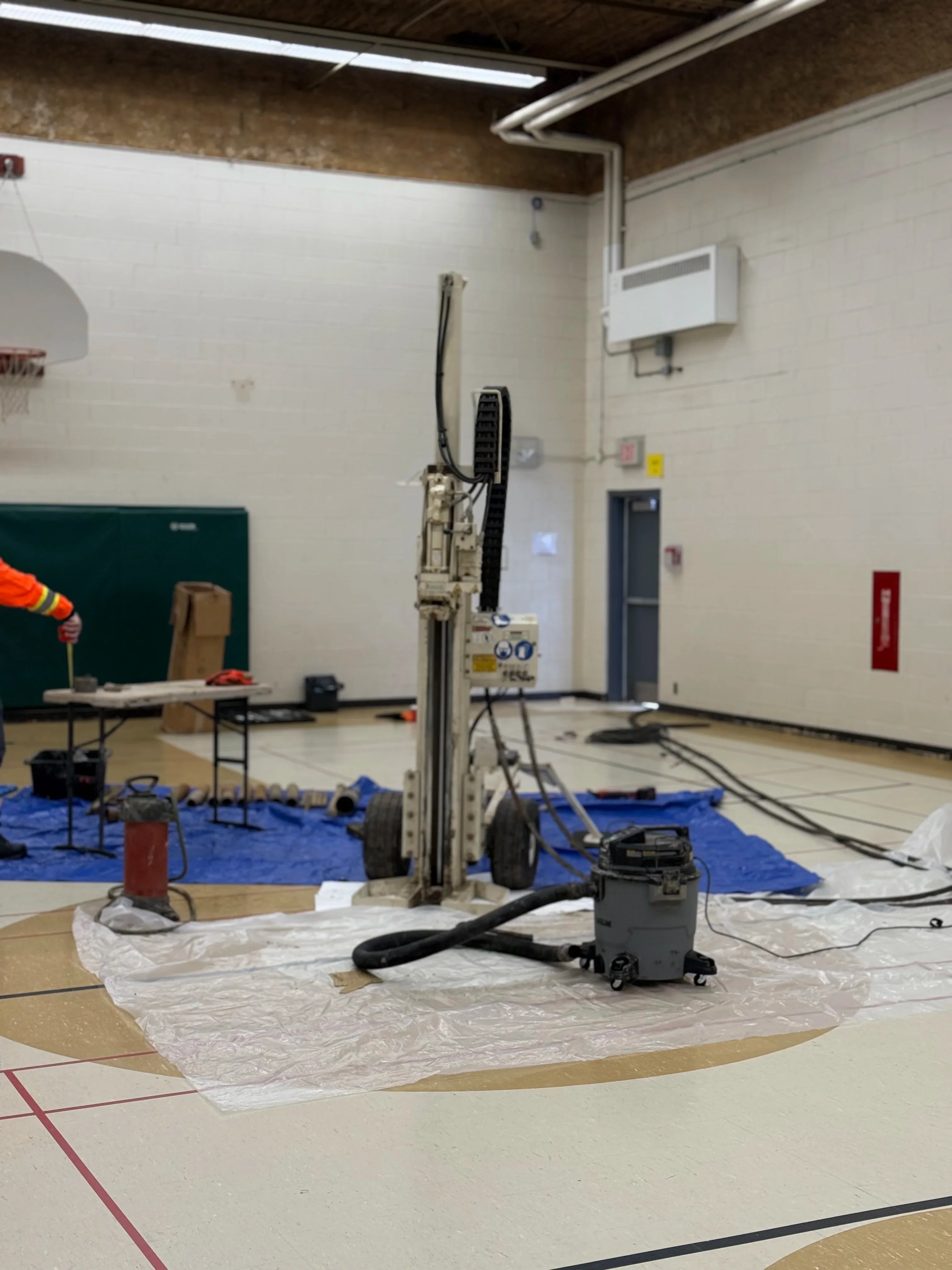 Geoprobe 540mt School Gym